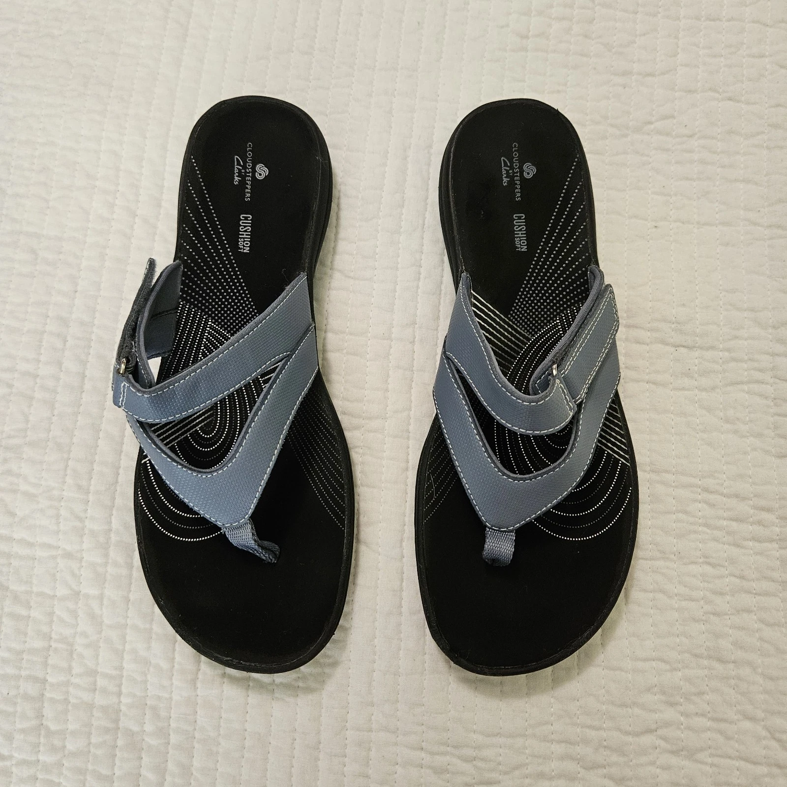 CLARKS Cuscino Cloudsteppers By Clark’s morbido US donna 10 EU 41 cinturino regolabile