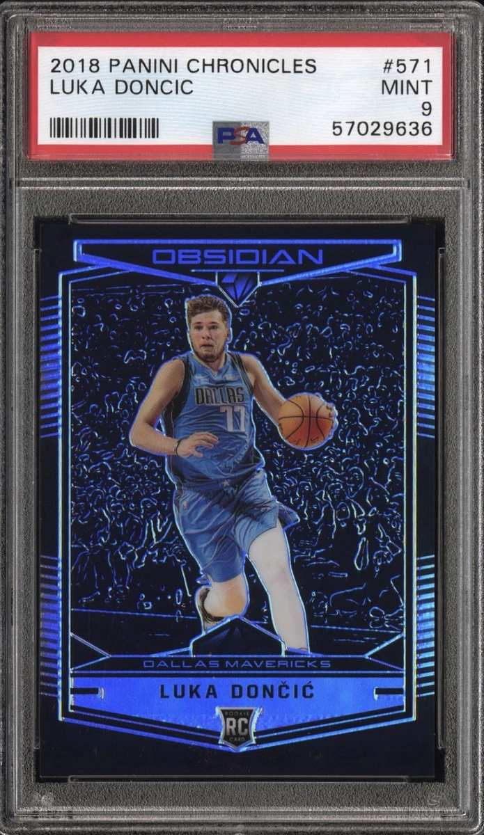 カルオブシディアン 2018-19 Panini Chronicles - Obsidian Preview Luka Dončić #571 (RC