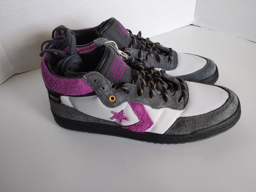 Converse Fastbreak Shoes Pro Mid Suede & Cordura - Dark Matter Men's Size 10