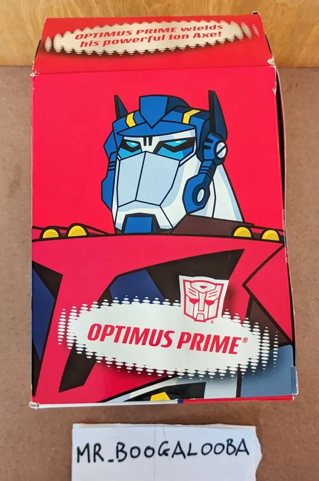 Transformers Hasbro 2008 Animated Optimus Prime Voyager MISB - Immagine 3 di 4