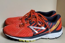 New Balance 1260v5 arancione giallo corsa leggero stringato uomo taglia 9 largo