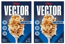 Kelloggs Vector Protein Breakfast Cereal, 400...