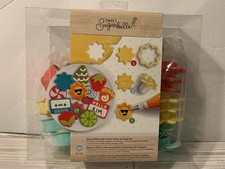 Sweet Sugarbelle Shape Shifter Cookie Cutter Stamp Set 30pc Decorating Kit New