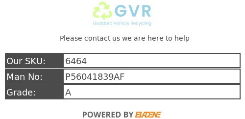 JEEP Grand Cherokee WJ MKII Engine ECU P56041839AF - Picture 6 of 11