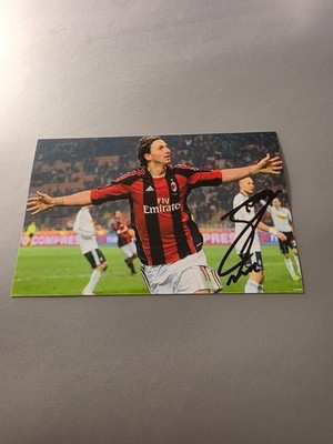 ZLATAN IBRAHIMOVIC  / AC MILAN -Repro-Autogramm -ca. 10x16 (1178)