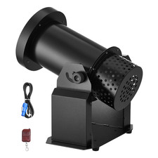 VEVOR 1500W Electric Confetti Cannon, DMX  Remote, LED Lights