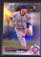 2017 Bowman Draft #BDC-188 Brendon Little Chrome Refractor