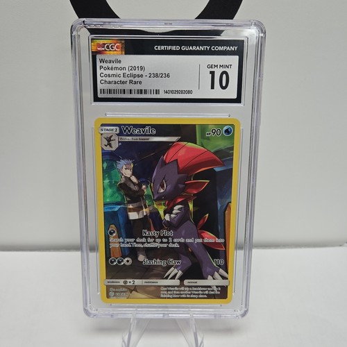 Weavile graded CGC 10 for sale on eBay