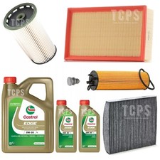 FOR VOLKSWAGON ARTEON R-LINE TDI  FULL SERVICE KIT WITH 6L 0W30 CASTROL FULL KIT