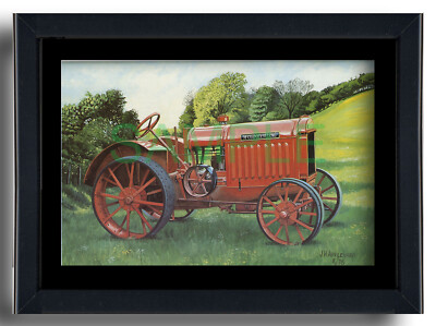 McCormick Deering International Harvester 10-20 1927 gerahmtes Bild Appleyard