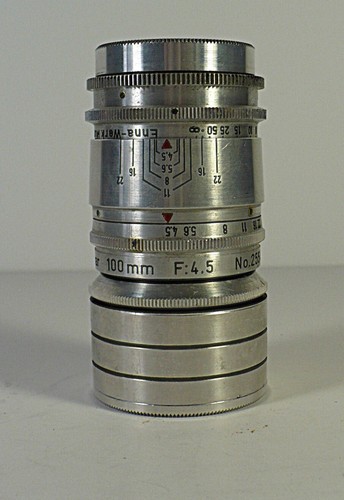 Argus Tele-Sandmar, 10mm, f:4.5, Enna-Werk Munchan, C-Mount Lens