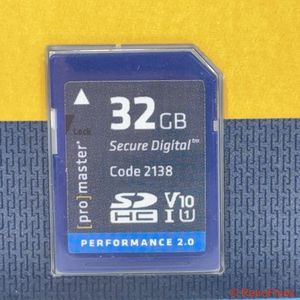 ProMaster SDHC 32GB Performace 2.0 SD Memory Card - New/Sealed - Image 2 of 4
