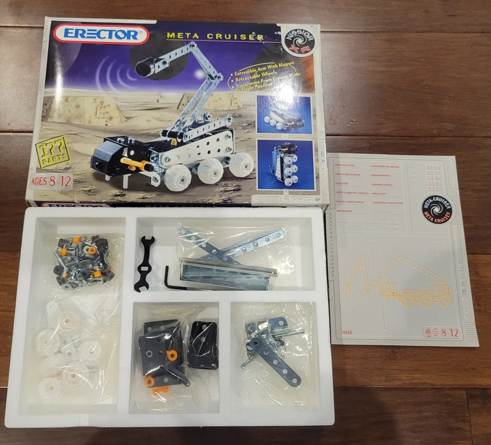 Erector Meccano Meta Cruiser, Ages 8-12 #4820 - Image 2 of 4
