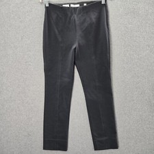 Vince Women Pants Medium Gray Stitch Front Seam Ponte Legging 27 in Inseam