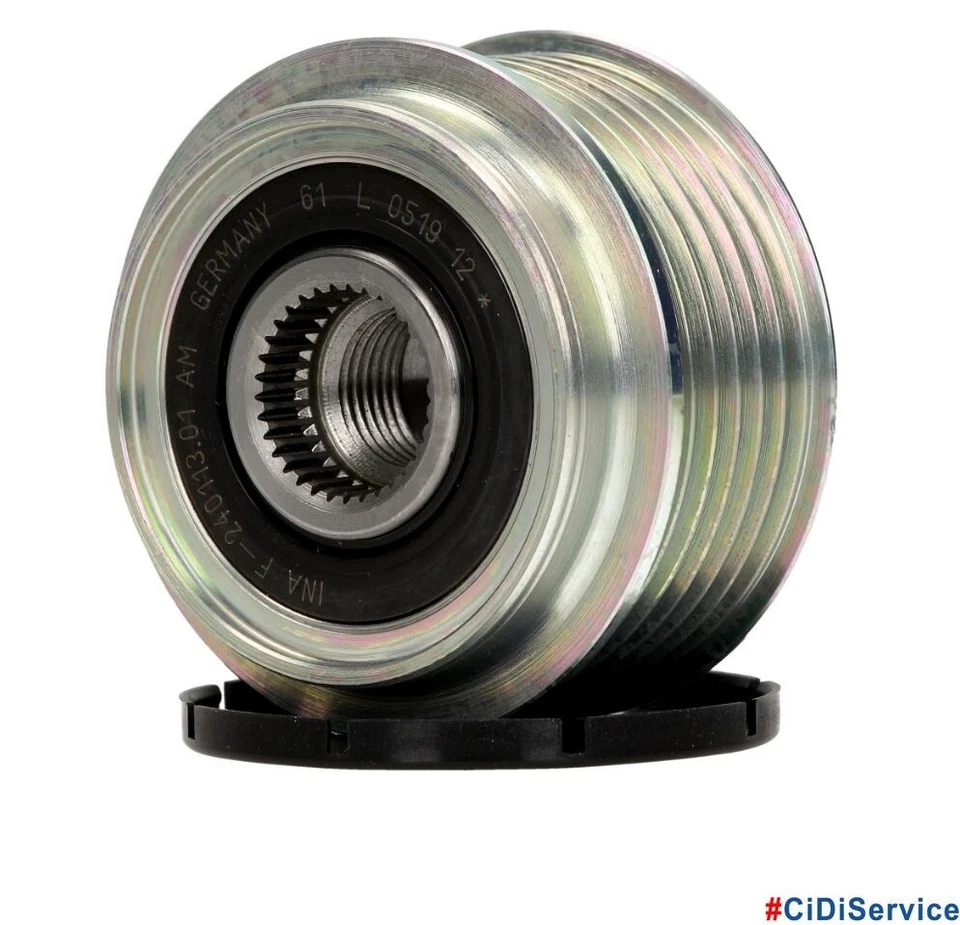 Poulie D'Alternateur Frictionnée INA Opel Astra H Corsa Meriva Zafira B 1.7 CDTi - Photo 2/3