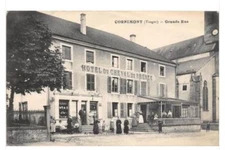 CPA 88 CORNIMONT GRANDE RUE (belle cpa commerce