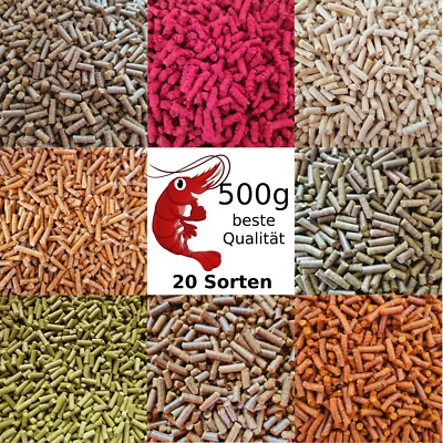 ( 31.98/kg) 500g food sticks for shrimp, crabs/20 varieties/sticks pellets