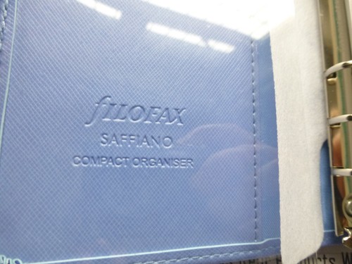 FILOFAX Saffiano persönlicher kompakter Organizer Original nachfüllbarer Tagebuch Notizblock - Bild 30 von 32