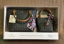 Nanette Lepore Mommy & Mini 2 Handbag Set. New In Box. Gift Set Msrp $128