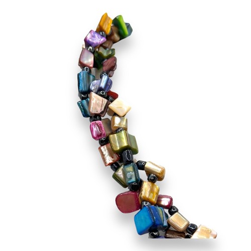 Premier Designs Paradise Found Multi-Color Beaded Necklace & Drop Earrings Set - Picture 6 of 13
