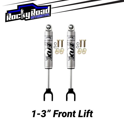 FOX 2.0 Front Shocks for 2011-2019 Silverado / Sierra 2500HD 3500HD w/ 1-3  Lift