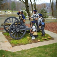 Napoleonic 28mm British Foot Artillery Service Dress UNPAINTED Wargames