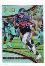 JORDAN HOWARD 2017 PANINI SELECT HOLO SILVER PRIZM SSP FIELD LEVEL #223 BEARS