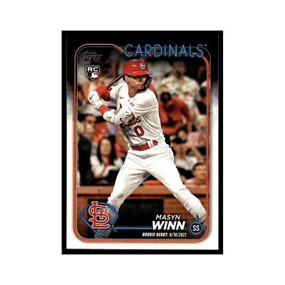 MLB - 【Topps】 2024 MLB MASYN WINN 選手 Masyn Winn Rookie 2024 Topps #US272 St. Louis Cardinals