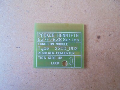 PARKER - Funktionsmodul Typ X300_RD2 Resolver Konverter - Serie 637f-638 -