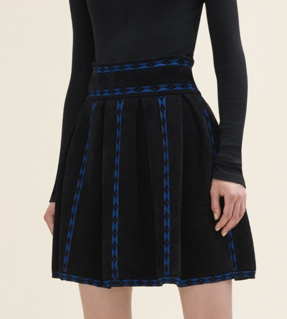 MAJE JEROME MINI SKIRT size UK