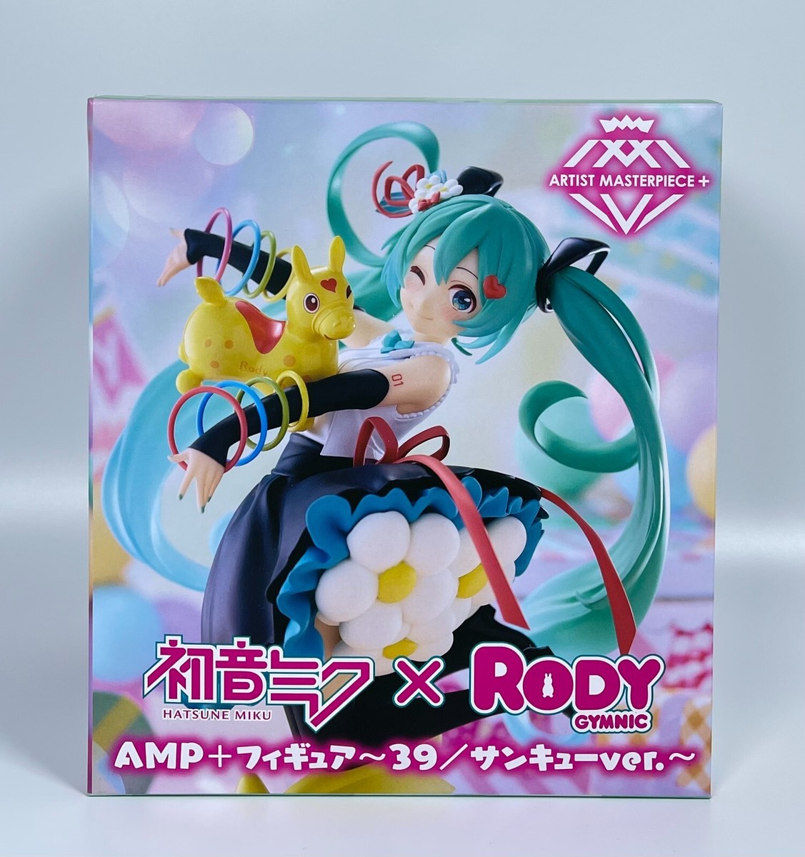 Hatsune Miku X Rody Gymnic AMP+ Figure 39 Thank you ver. TAITO