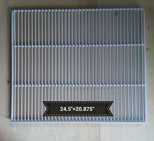 True Freezer wire rack shelving lot. (2) pcs. 20.875"×24.5". White.
