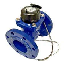 PRM Wastewater/ Irrigation 4 Inch Flanged Totalizing Water Meter with Pulse