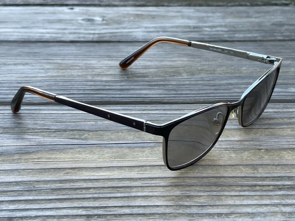 Bobbi Marrón Mujer Anteojos Marrón Marco Metal THE MALLORY Gafas 52[]16 135 Foto 4 de 4