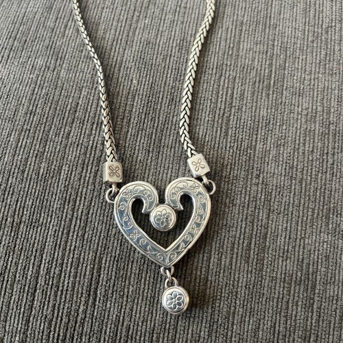 Brighton Heart Necklace Rhinestone Necklace