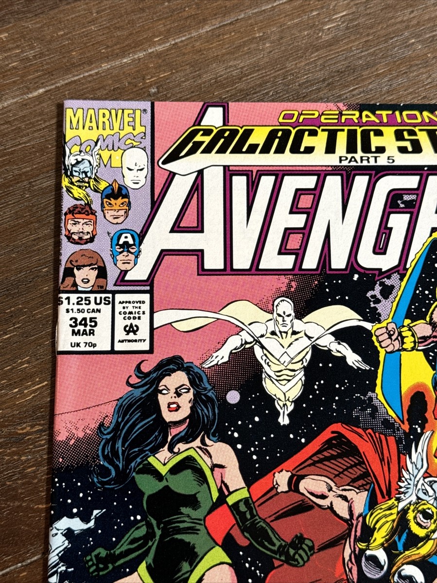 Avengers #345 (Marvel 1992) Galactic Storm Part 5 VF/NM | eBay