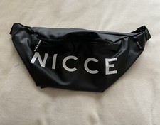 NICCE ZERO bum bag, Waist Bag, Crossbody Black One Size