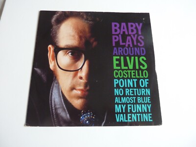 ELVIS COSTELLO BABY PLAYS AROUND 12'' SINGLE IN EXCELLENT CONDITION