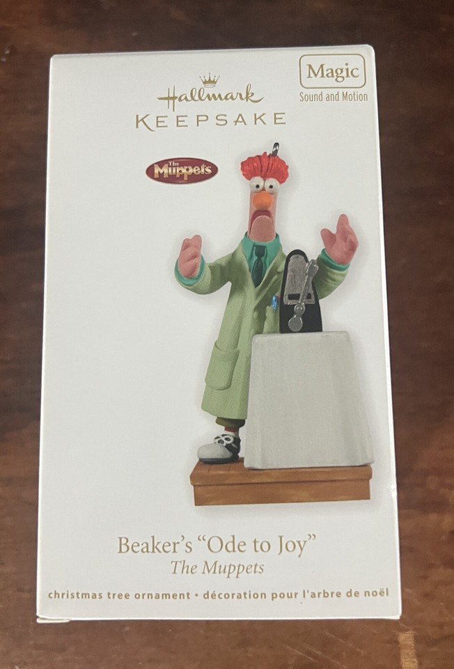 Hallmark Keepsake Beaker's Ode to Joy Magic Ornament Sound & Motion IOB eBay