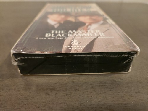 New Sealed Sherlock Holmes The Master Blackmailer VHS 1993 Watermark *See Desc* - Picture 9 of 11