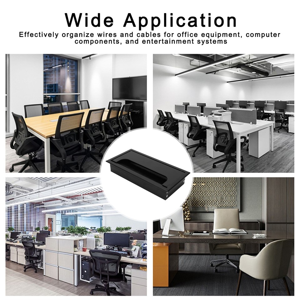 Desk Grommet Desk Cord Cable Hole Cover Box Cable Hole Cord Management