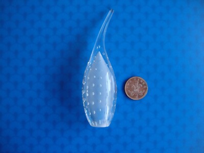 Ersatz LITECRAFT Milchglas Bubble Glas Lampenschirm Tulpenstil mit gebogener Spitze