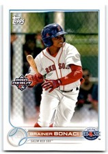 2022 TOPPS PRO DEBUT BRAINER BONACI SALEM RED SOX #PD-79