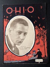 O-HI-O Vtg Sheet Music Jack Yellen Abe Olman 1948