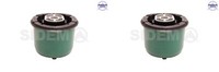 2 X AchsköRperlager Hinten FüR Citroen Berlingo C4 DS5 Peugeot 5008 Partner