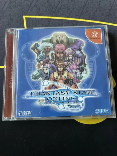 Phantasy Star Online Ver. 2 for Sega Dreamcast Japan Import USA Seller