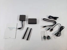 Wireless HDMI Transmitter and Receiver 4K Wireless HDMI Extender, Brown