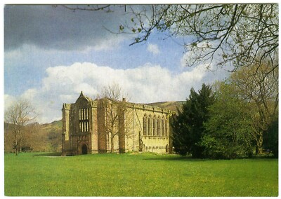 1980er Pickard von Leeds Postkarte Priorat Kirche Bolton Abbey Yorkshire nicht verschickt