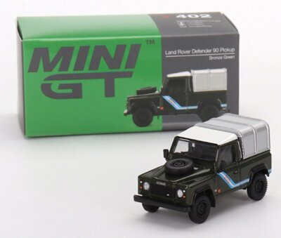 LAND ROVER Defender 90 Pick up - bronze green - Mini GT 1:64 | eBay
