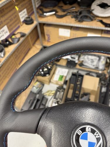 BMW E36 M3 E34 M5 Z3 M-Technic Steering Wheel OEM Genuine Mtech Mt2 Small 370 - Picture 5 of 11